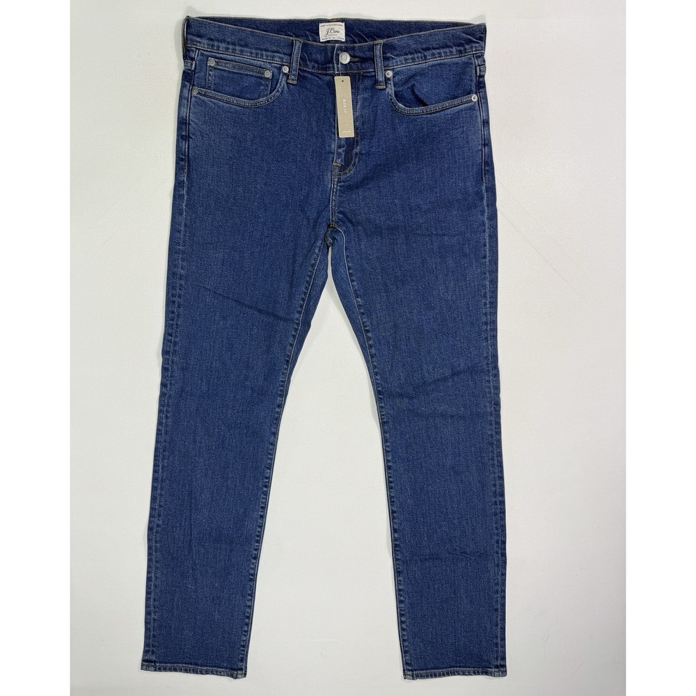 J Crew 770 Jeans Mens 34x34 (36x33) NWT Straight Kurabo Japanese Denim Stretch